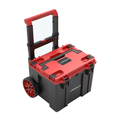 Vessel Stackable Trolley Case VS5139 Red Lid – Heavy-Duty Mobile Storage for Secure Gear Organization