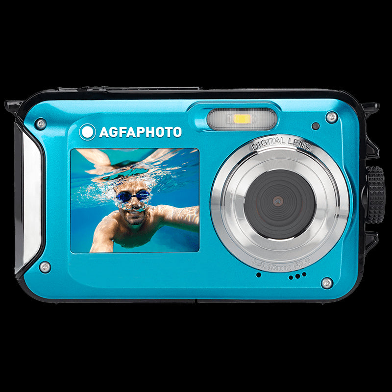 AGFAPHOTO Digital Camera AgfaPhoto Realishot WP8000 compact size lithium battery