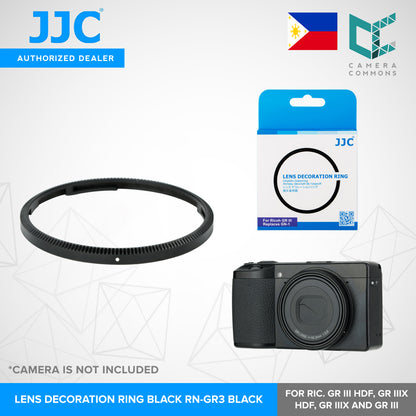 JJC Lens Decoration Ring Aluminium Alloy Lens Ring Replaces