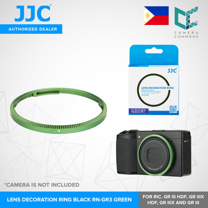 JJC Lens Decoration Ring Aluminium Alloy Lens Ring Replaces