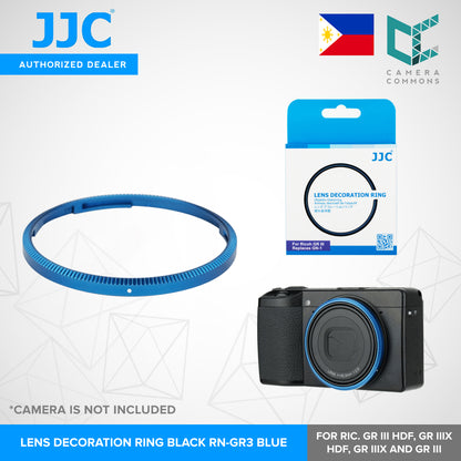 JJC Lens Decoration Ring Aluminium Alloy Lens Ring Replaces
