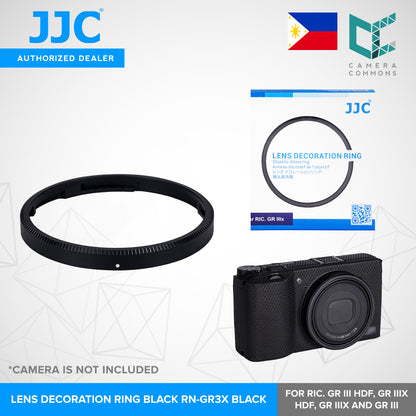 JJC Lens Decoration Ring Aluminium Alloy Lens Ring Replaces