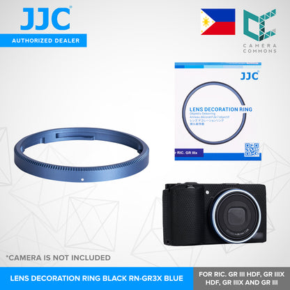 JJC Lens Decoration Ring Aluminium Alloy Lens Ring Replaces