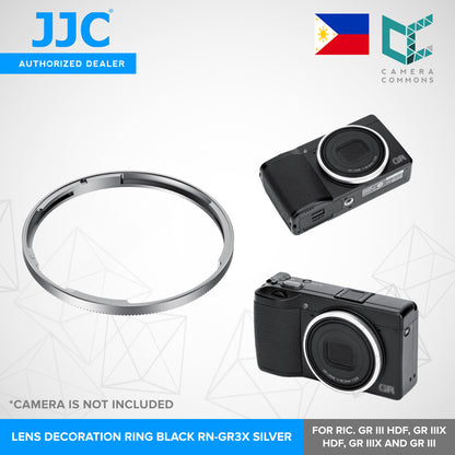 JJC Lens Decoration Ring Aluminium Alloy Lens Ring Replaces