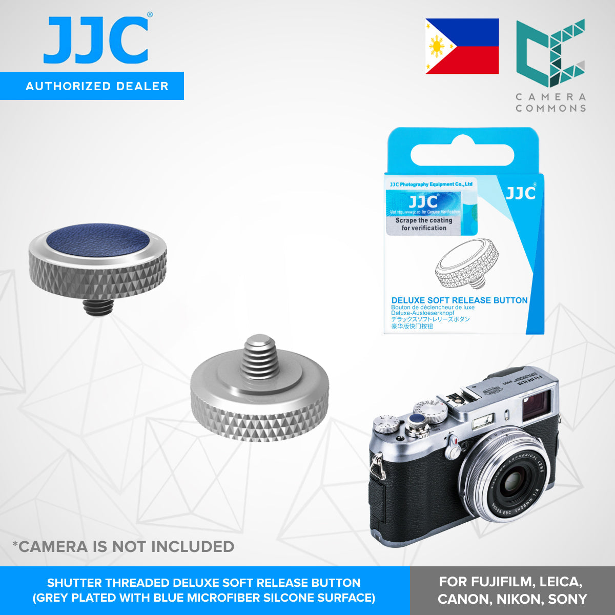 JJC Deluxe Soft Release Button for Photography and Videography