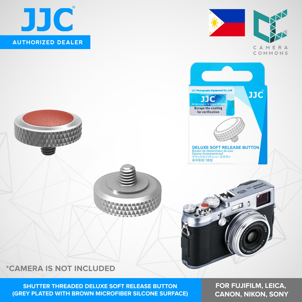 JJC Deluxe Soft Release Button for Photography and Videography