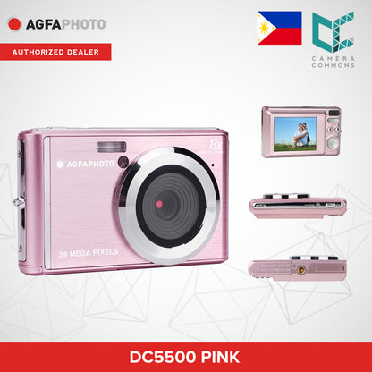 AGFAPHOTO RealiShot (DC5500) 24MP Compact Digital Camera with 8x Digital Zoom