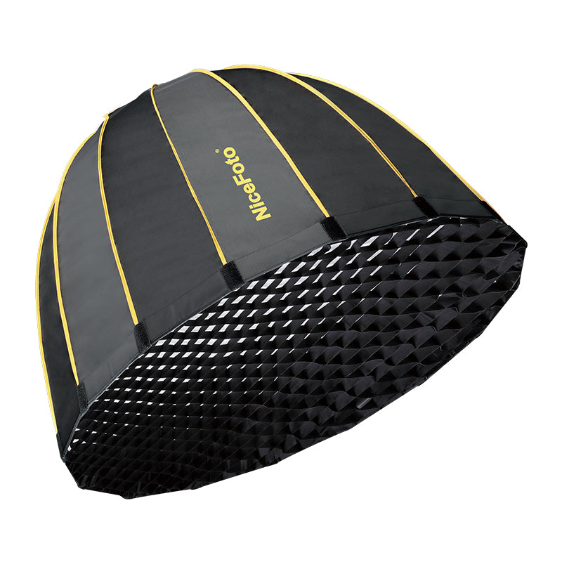 NiceFoto Quick Set-up Parabolic Soft Box LED professional LED video light