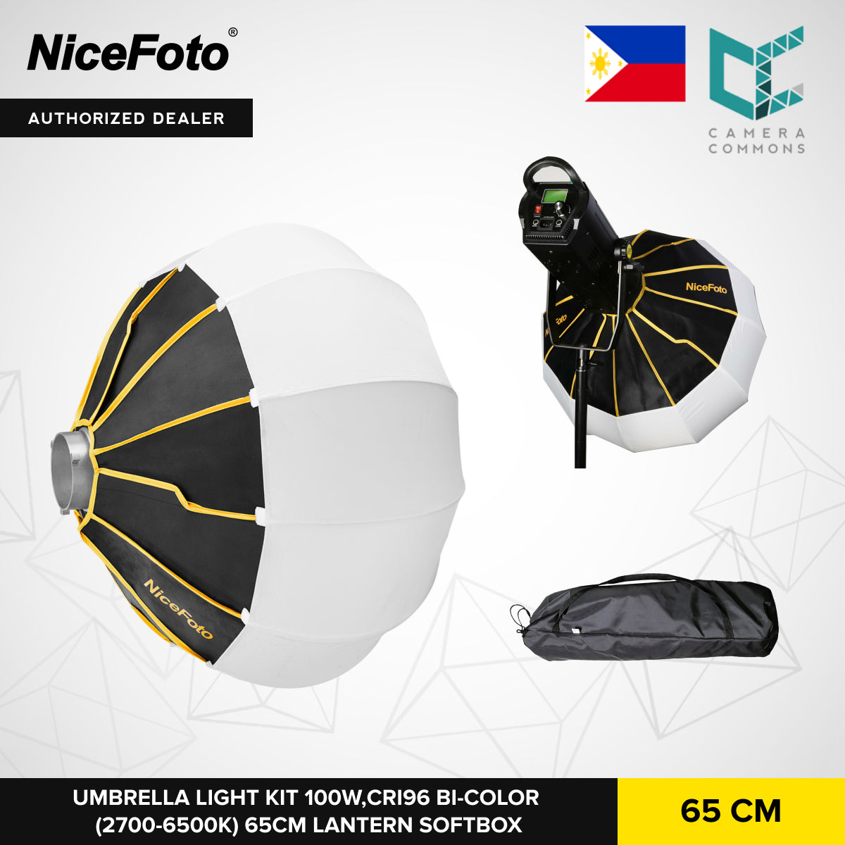 NICEFOTO Umbrella Light Kit Photographic Lighting Camera Accessories Photography