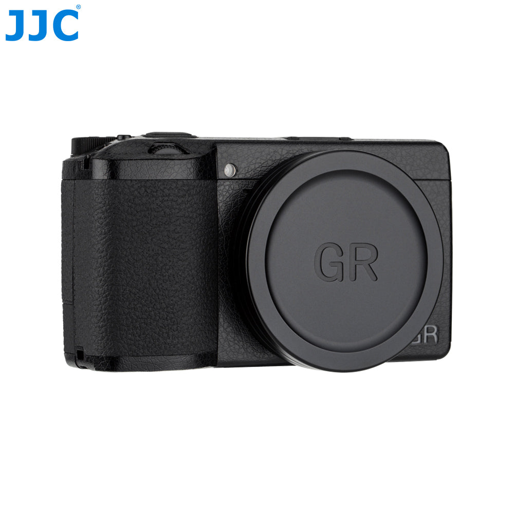 JJC Metal Lens Cap LC-GR3 for Ricoh GR IIIx, GR III, and GR II Cameras