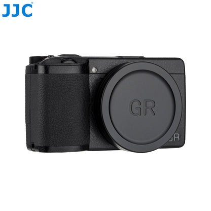 JJC Metal Lens Cap LC-GR3 for Ricoh GR IIIx, GR III, and GR II Cameras