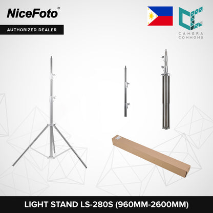 NICEFOTO Professional Heavy Duty C-Stand Stand with Turtle Base CSTAND and ARM