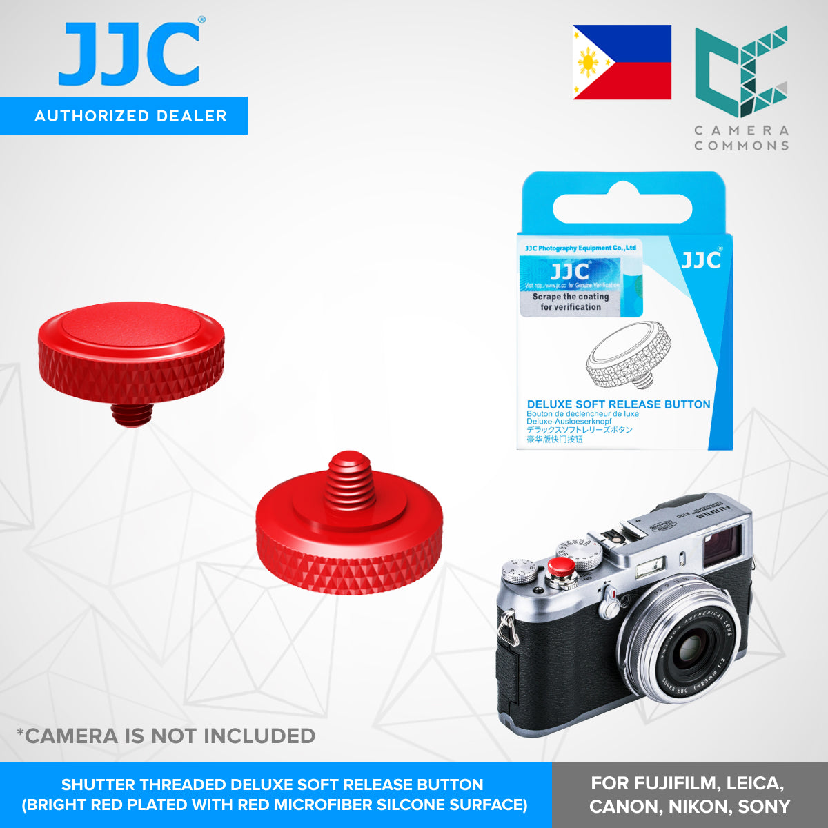 JJC Deluxe Soft Release Button for Photography and Videography