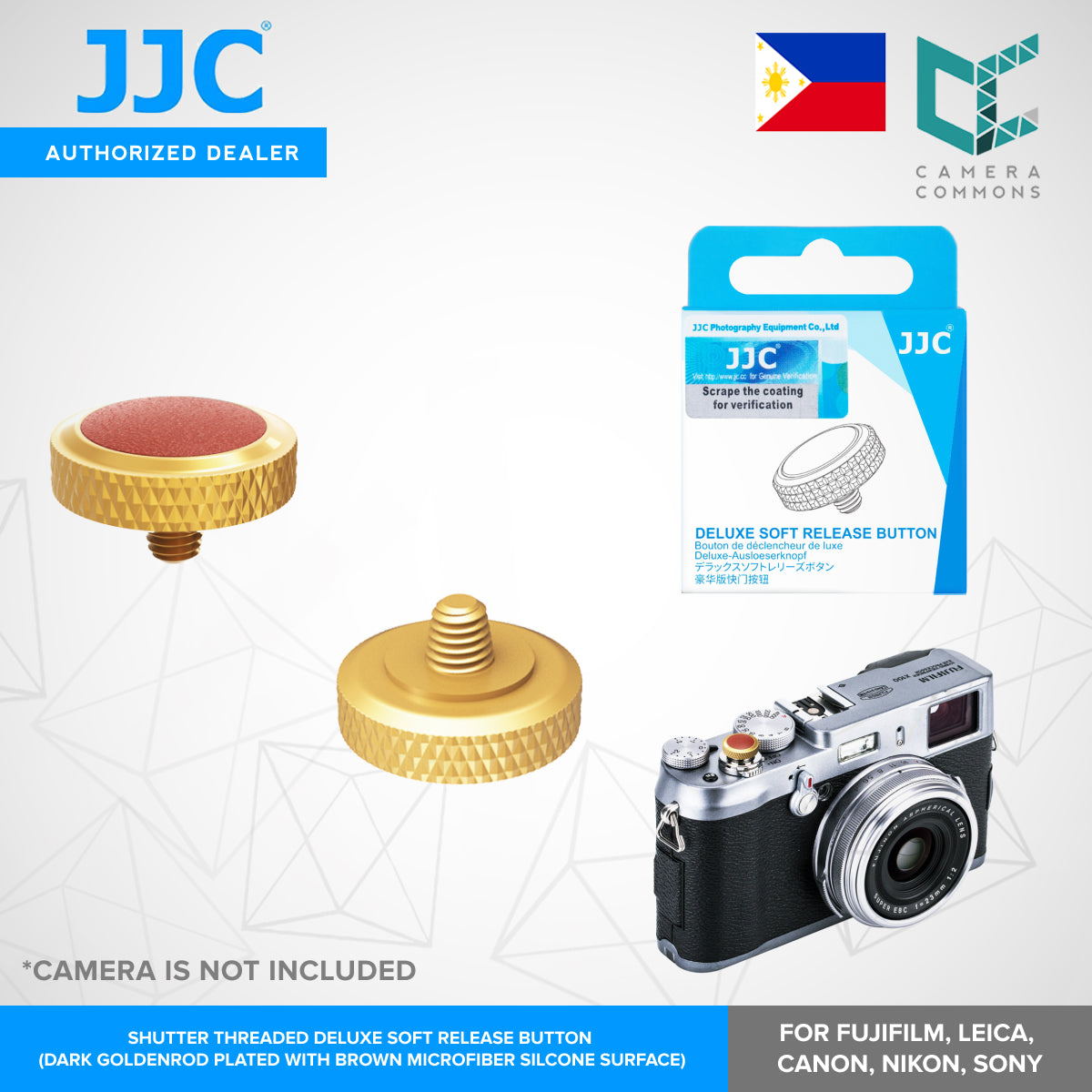 JJC Deluxe Soft Release Button for Photography and Videography