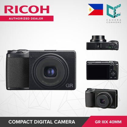 Ricoh GR III / GR IIIx Digital Camera (HDF / Diary Edition / Street Edition / Urban Edition) GRIII