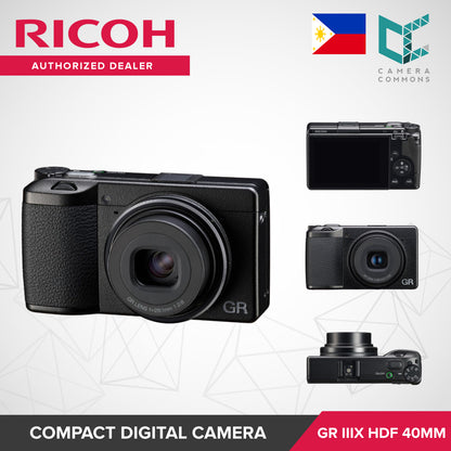 Ricoh GR III / GR IIIx Digital Camera (HDF / Diary Edition / Street Edition / Urban Edition) GRIII