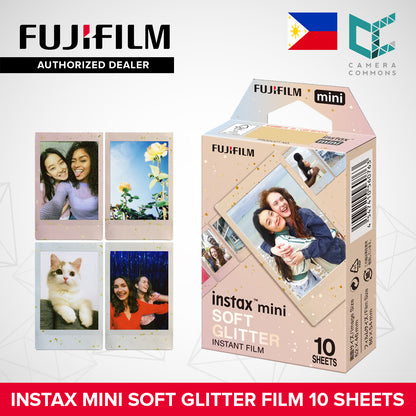 FUJIFILM Instax Mini Instant Film Multi-Color Pastel Gradient Macaron Black Contact Sheet Lavender Blue Pink Photo Slide 10 Sheets