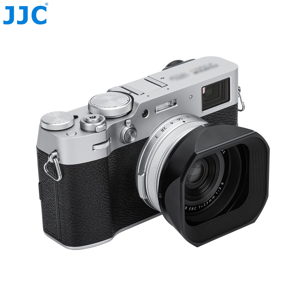 JJC Square Lens Hood for Fujifilm X100VI, X100V, X100F Digital Compact Cameras Accessories