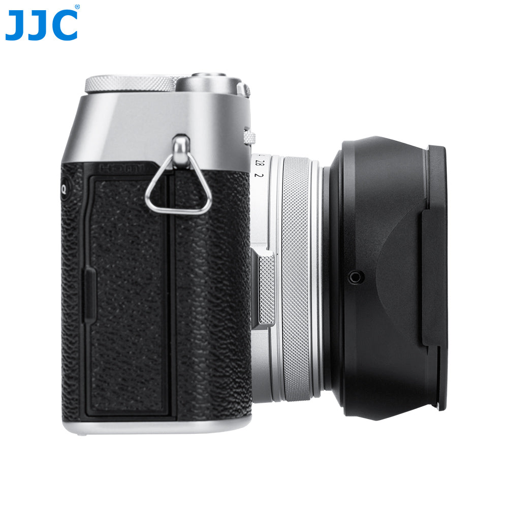 JJC Square Lens Hood for Fujifilm X100VI, X100V, X100F Digital Compact Cameras Accessories