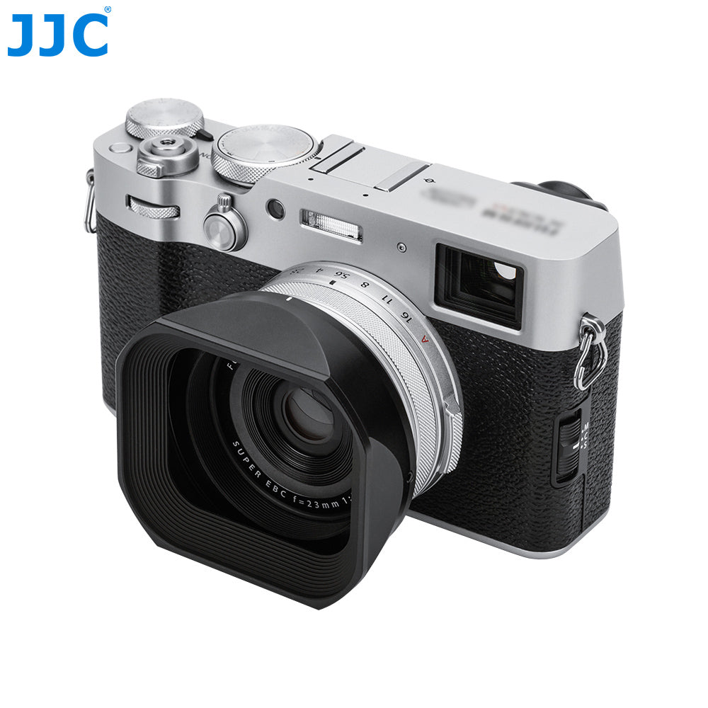 JJC Square Lens Hood for Fujifilm X100VI, X100V, X100F Digital Compact Cameras Accessories