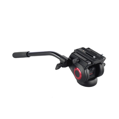 Miliboo MTT601AL-III Professional Aluminum Video Tripod with Fluid Head with Mid-Level Spreader