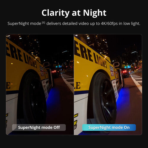 DJI Osmo Action 6 Camera Standard / Adventure Combo 38MP CMOS 4K120 Video OLED Waterproof