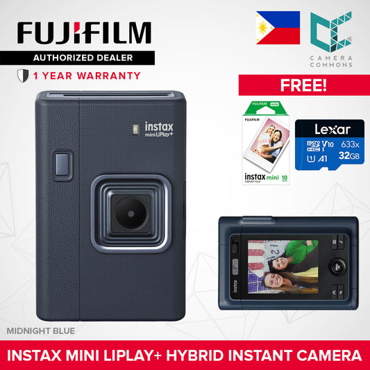 Fujifilm Instax Mini LiPlay+ Hybrid Instant Camera and Smartphone Printer LiPlay Plus
