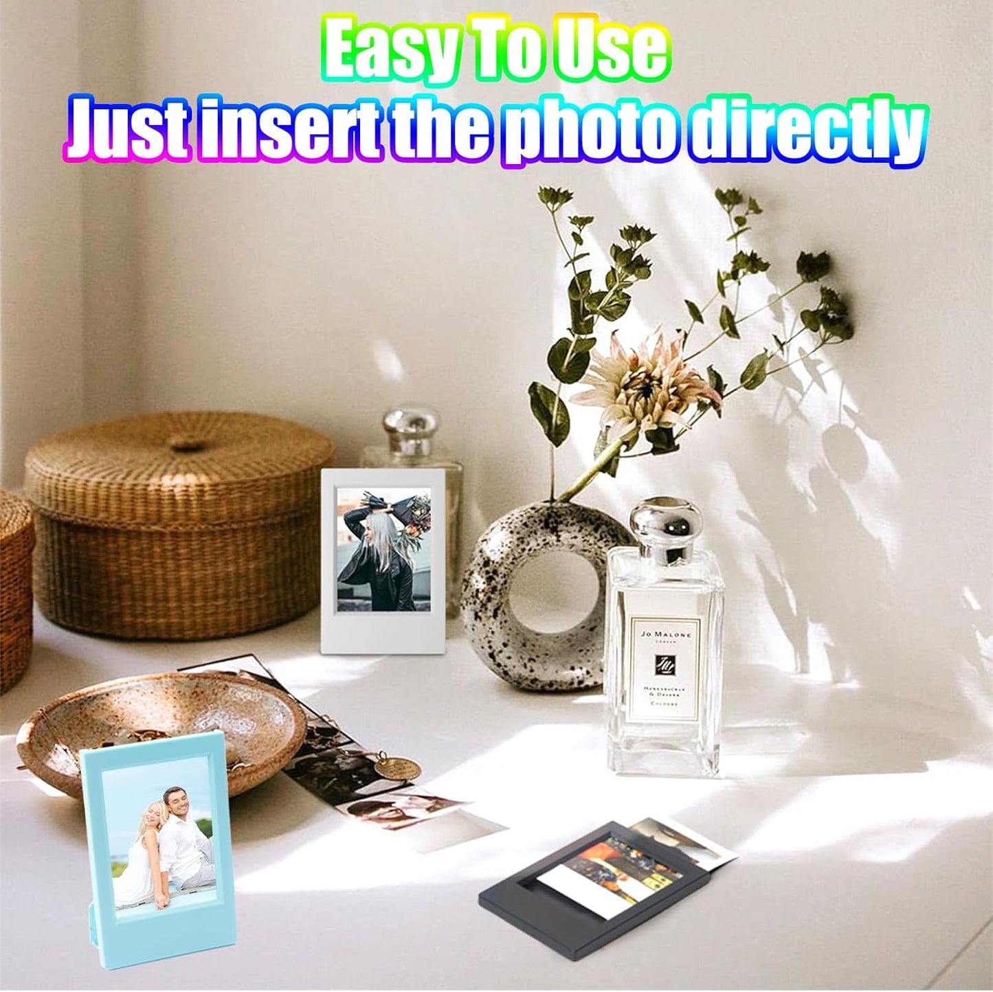Picture Frame Photo Stand for Instax Instant Mini Films Accessories Colorful Small