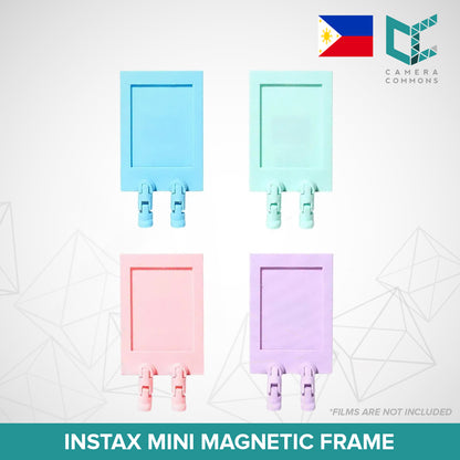 Magnetic Picture Frame with Leg Stand for Fujifilm Instax Instant Mini Films Cute Small for Display