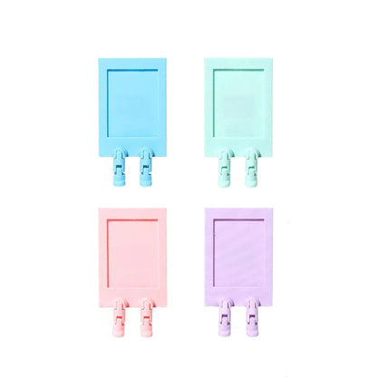 Magnetic Picture Frame with Leg Stand for Fujifilm Instax Instant Mini Films Cute Small for Display