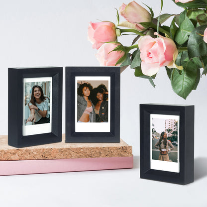 Magnetic Picture Frame Set of 3 for Fujifilm Instax Instant Mini Films Cute Small Display