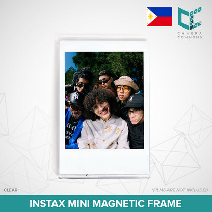 Clear Magnetic Picture Frame for Fujifilm Instax Instant Films Cute Small for Refrigerator Display
