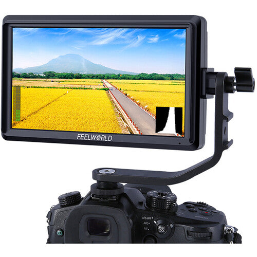 FEELWORLD S55 V3 6" 4K HDMI Monitor Up to DCI 4K via HDMI Input & Output