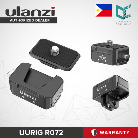 Ulanzi UUrig R072 Hummingbird Quick Release Mount Base with Locking Function for GoPro Action Camera