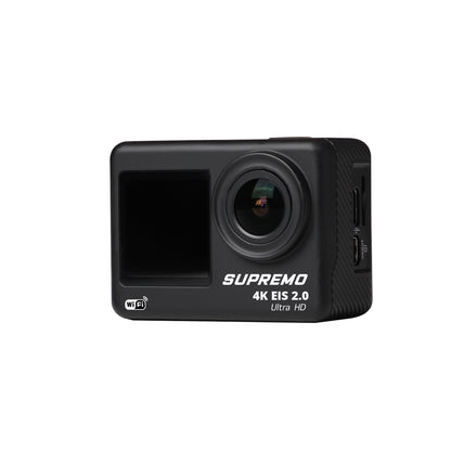 Supremo Ace 4K Dual Display WaterProof Action Camera 4K60fps Electronic Image Stabilizer Wide Angle