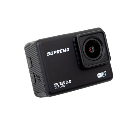 Supremo Air 5K Action Camera 20MP 5K30fps Waterproof Electronic Image Stabilizer Wide Angle