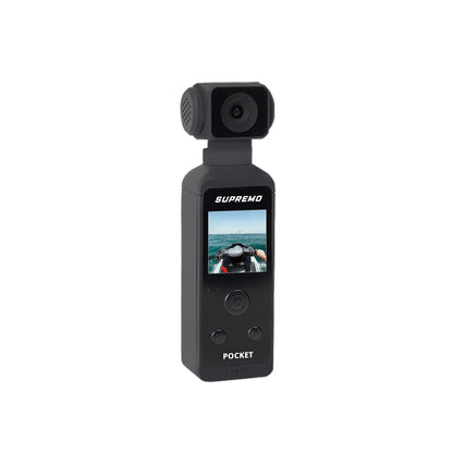 Supremo Ultra HD Pocket Action Camera Camcorder 6 Axis Stabilization 50MP 5K30fps Waterproof