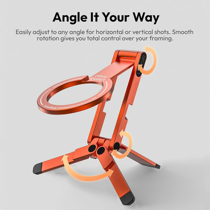 Ulanzi MA60 Magnetic Phone Mini Tripod and Stand for Smartphone Aluminium Magnet Quick Mount