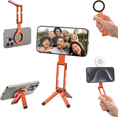 Ulanzi MA60 Magnetic Phone Mini Tripod and Stand for Smartphone Aluminium Magnet Quick Mount