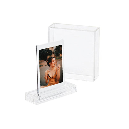 Clear Photo Frame Box Versatile Collection for Instax Mini Film / Square Film Protective Simple