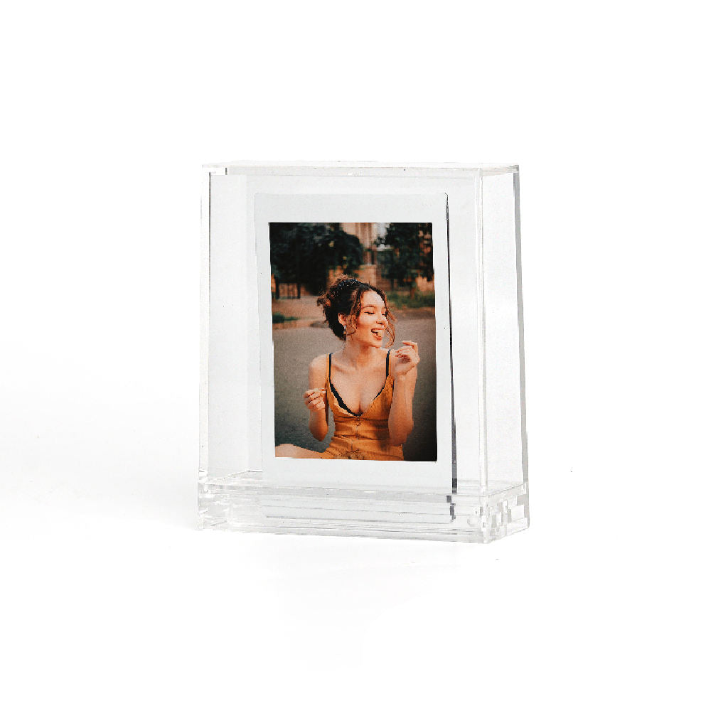 Clear Photo Frame Box Versatile Collection for Instax Mini Film / Square Film Protective Simple