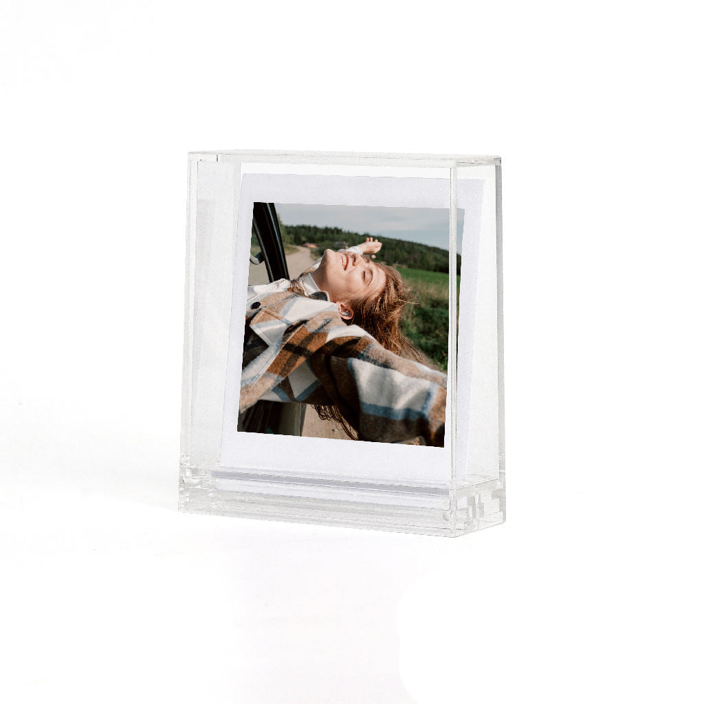 Clear Photo Frame Box Versatile Collection for Instax Mini Film / Square Film Protective Simple
