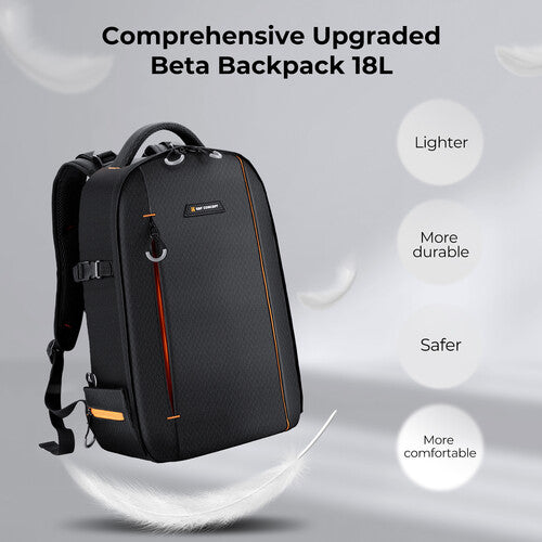 K&F Concept Shutterpak V2 Black Professional DSLR 18L Camera Bag Backpack KF13.140