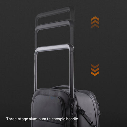 PGYTECH Roller Camera Backpack 30L Space Black 2 in 1 Trolley Case and Bag Expandable