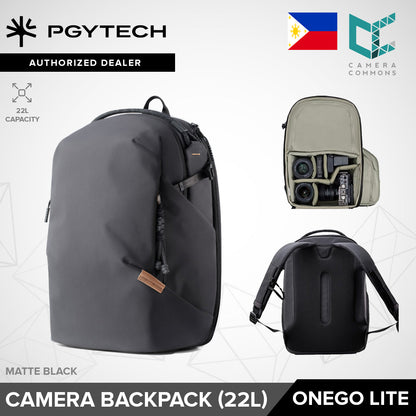 PGYTECH OneGo Lite Camera Backpack 16L / 22L DSLR Mirrorless
