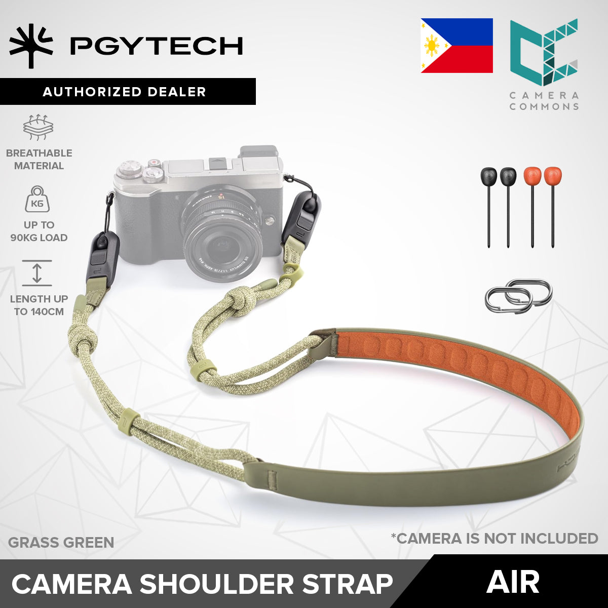 PGYTECH Camera Shoulder Strap Air / Air Retro for Mirrorless Digital Camera Quick Release