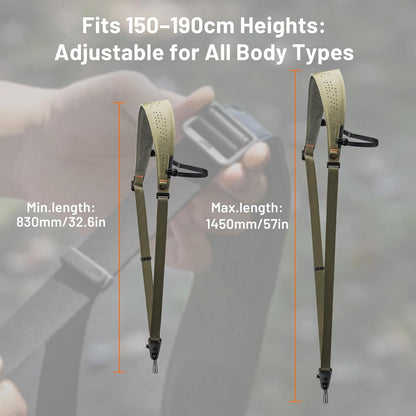 PGYTECH Camera Shoulder Strap Pro Quick Release Bead Connectors Snap Fast