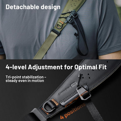 PGYTECH Camera Shoulder Strap Pro Quick Release Bead Connectors Snap Fast