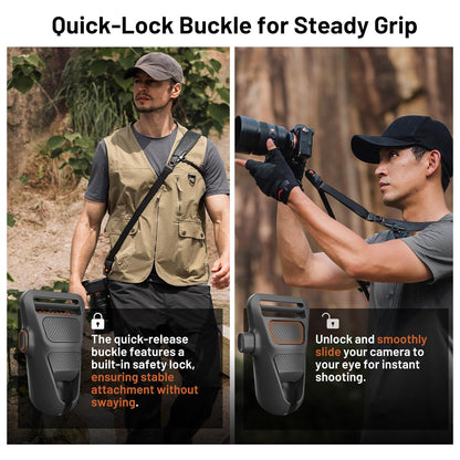 PGYTECH Camera Shoulder Strap Pro Quick Release Bead Connectors Snap Fast