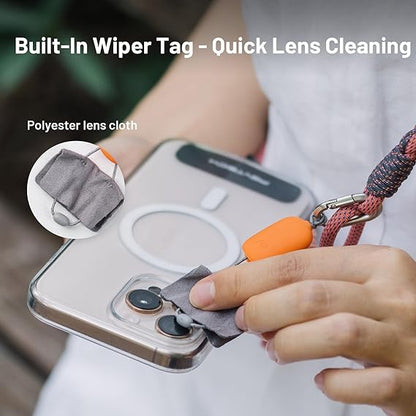 PGYTECH LinkGo Phone Strap Braided / Webbing with Microfiber Cloth for Smartphone Photography